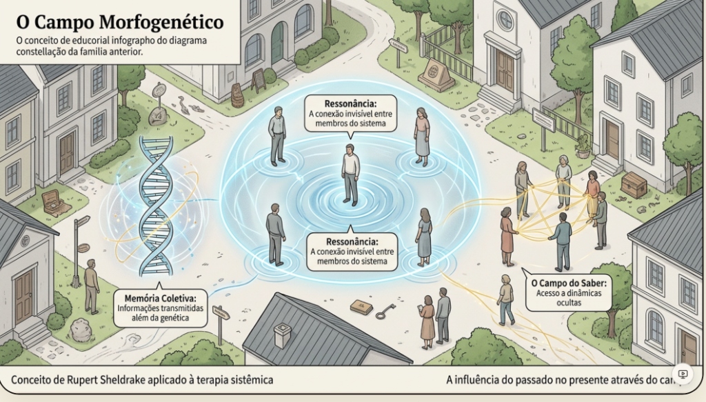 Infográfico O Campo Morfogenético